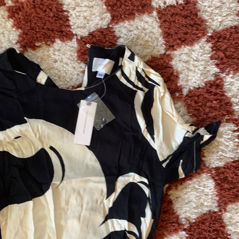 NWT Anthropologie midi dress with slits
